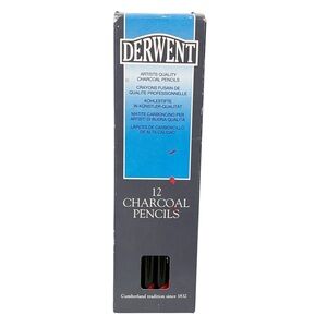Derwent 12 Charcoal Pencils Art Drawing NEW MISSING‎ ONE